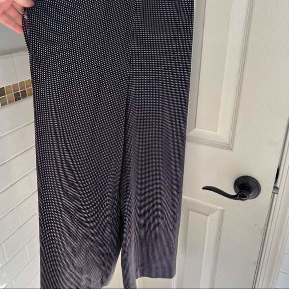MOVING sale! H&M polka dot open back jumpsuit cropped wide leg - Picture 9 of 11